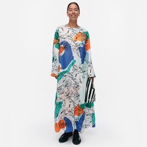 Marimekko Artist Series Fluidi Blombom Dress - Size 36